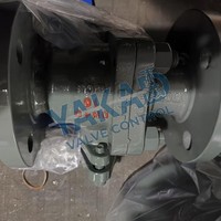 Vanne à boisseau sphérique en acier inoxydable RF (à faces surélevées) avec joint en graphite flexible pour produits chimiques corrosifs API 608