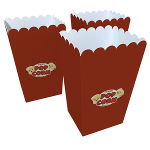 Boîtes à popcorn à emporter, personnalisées, imprimées, biodégradables, haut de gamme, petites, jetables, vente en gros - Product Image 1