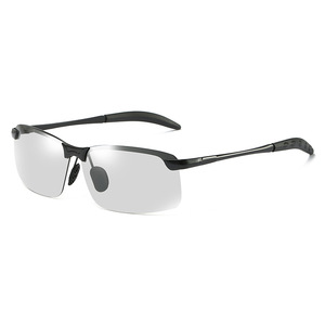 Half Rim <b>Rectangle</b> Sports Sunglasses <b>Mirror</b> Lenses Light Weight Unisex Outdoor Adult - Product Image 4