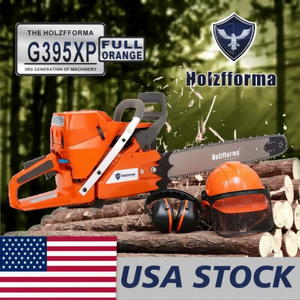 Motosega a Benzina 93.6cc G395XP D0100HA7IYW con Consegna in 2-4 Giorni (Disponibile negli USA) Include Protezioni per le Orecchie, Casco e Barra Guida - Product Image 2