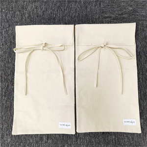Bolsa de Algodón Personalizada de Alta Calidad con Lazo, Bolsa de Algodón Natural para Empacar Camisetas, Bolsa de Algodón para Zapatos y Bolsos - Product Image 5