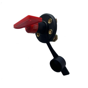Interrupteur rotatif isolé déconnexion étanche interrupteur d'arrêt d'alimentation avec 2 clés amovibles pour Automobile camion bateau 12V-24V - Product Image 1