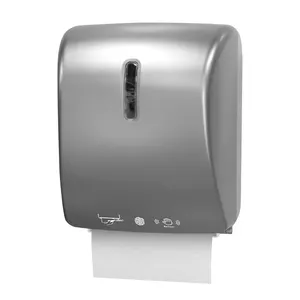 ABS пластиковый настенный Бесконтактный автоматический Электрический диспенсер для туалетной бумаги с замком для отеля