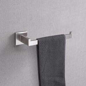 DB Luxury Bathroom <b>Hardware</b> Set Stainless Steel Brushed Finish Wall Mounted Modern Design for Hotels - Product Image 5