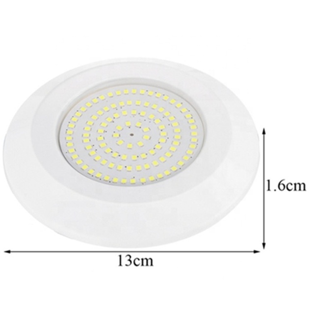 IP68 Resin Filled 9W 12W Surface Mounted LED Pool Lights for Intex Pools and Theme Pools