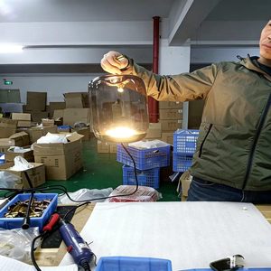 Lampadari LED Artistici in Vetro e Corda di Canapa Stile Designer per Soggiorno e Sala da Pranzo in Hotel Minimalista Nordico - Product Image 4