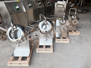 Nhà bếp Viện trợ kẹo Coater Máy đậu phộng đường sô cô la lớp phủ Panning máy - Product Image 4