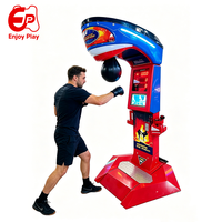 Machine d'arcade Dragon Punch : Simulateur de boxe électronique ultime avec construction en acier et distributeur de tickets de loterie