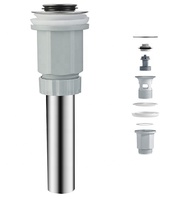 Bonde de lavabo en acier inoxydable 304, bouchon de vidange universel G1-1/4 pour lavabo d'hôtel