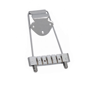 Cầu Nối Hình Thang Đàn Guitar 6 Dây Chrome Cho Guitar Jazz Archtop - Product Image 2