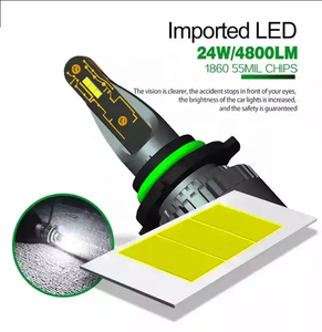 Liangjian F10 H4 9005 9006 1860 CSP <span class=keywords><strong>LED</strong></span> Đèn pha 48 Wát <span class=keywords><strong>36000</strong></span> lumen Xe <span class=keywords><strong>LED</strong></span> Đèn pha Bóng đèn cho xe - Product Image 4