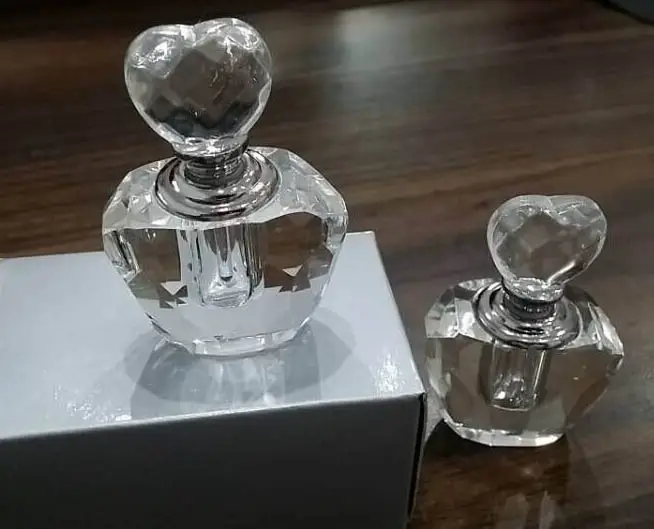 Ywbeyond garrafa de perfume de cristal, presente de retorno de festa casamento