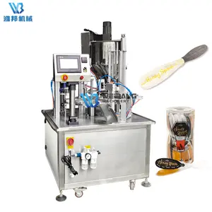 WB-FBJ Cup Spoon Beans Paste Sauce Automatic Honey spoon filing machine