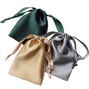 Manufacturer Direct Supply Eco-Friendly Satin <b>Drawstring</b> Jewelry Storage Bag with Swan Design and Multi-Size Options - Product Image 3