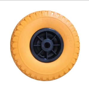 10 بوصة ، و 4 بو ، رغوة البولي يوريثان ، واقية من ثقب مسطح ، عجلة حرة - Product Image 5