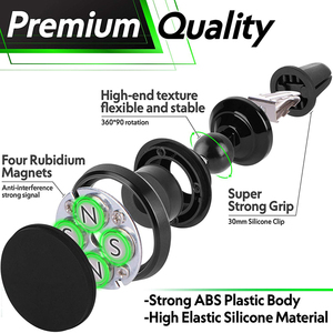Gros <span class=keywords><strong>Accessoires</strong></span> De Téléphone Cellulaire Universel 360 Smartphone Flexible de Support De Voiture Magnétique <span class=keywords><strong>Pour</strong></span> Téléphone Mobile Android - Product Image 3