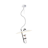 Élégant petit lustre et suspension LED en métal de style décoratif artistique pour la décoration intérieure de la maison