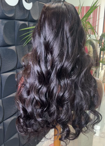 Su misura prezzo all'ingrosso 13A 250% densità 5X5 chiusura in pizzo parrucca leggera Yaki onda del corpo ondulato <span class=keywords><strong>capelli</strong></span> umani <span class=keywords><strong>parrucche</strong></span> per donne nere - Product Image 4