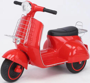 รถมอเตอร์ไซด์สำหรับเด็กไฟฟ้าพร้อมชั้นเก็บของด้านหน้าและด้านหลังแบบ<span class=keywords><strong>เว</strong></span>สป้า - Product Image 4