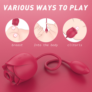 S-HANDE livraison directe pour toujours Rose jouet mamelon ventouses clitoridien sucer vibrateur Rose langue vibrateur jouets sexuels pour femme - Product Image 3