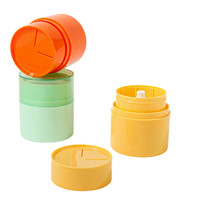Bouteille de démaquillant rotative ODM 50g 50ml 1.7oz, contenant pour crème nettoyante, emballage pour baume nettoyant, bouteille en plastique pour gommage corporel