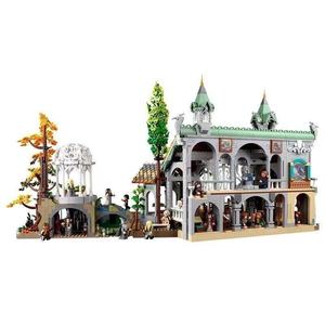Chinese 40-Piece Plastic Construction <strong>Toy</strong> Model 10316 <strong>the</strong> <strong>Lord</strong> <strong>of</strong> <strong>the</strong> <strong>Rings</strong> Hobbit Rivendell Castle Children's Assembly Set - Product Image 6