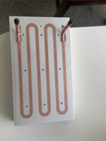 Plaque de refroidissement thermoélectrique au design parfait pour accessoires audio, service d'usinage CNC, plaque de refroidissement liquide, système de chauffage pour chaudières