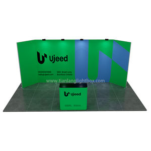 TianLang ligero en forma de U 10x20 stand de exposición doble media pared lateral para equipo de Feria Comercial - Product Image 5
