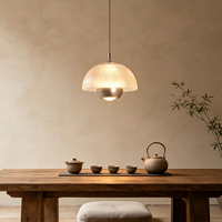 Lampe de plafond suspendue moderne de luxe pour petit bureau à domicile, décoration de chambre à coucher, lustre en fer et verre, lampe de plafond haute pour chambre.
