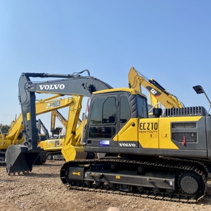 Excavatrice lourde d'occasion à Offre Spéciale heures de travail de seconde main d'excavatrice sur chenilles Volvo Ec210 en stock - Product Image 4