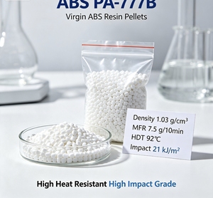 Gránulos de Plástico ABS Virgen PA-777B, Material Plástico Resistente a Altas Temperaturas, Dureza Equilibrada para Piezas Interiores de Automóviles - Product Image 1