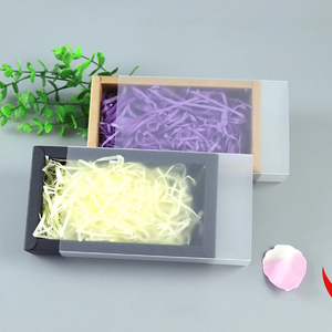Décoration en papier de Lafite coloré, papier déchiqueté, herbe en PP, papier déchiqueté pour emballage de cadeaux, boîte d'emballage - Product Image 4