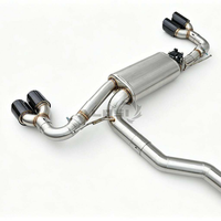 Silenciador de Escape Valvetronic OEM para BMW 540i G30 B58 3.0T 2018-2024, Sistema de Escape Catback G30 540i, SS304, Control Remoto