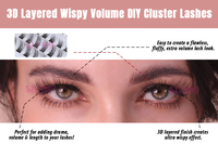 Boîte de cils d'emballage personnalisé, cils d'anime biodégradables pour cils Foxy Eye Look Fan