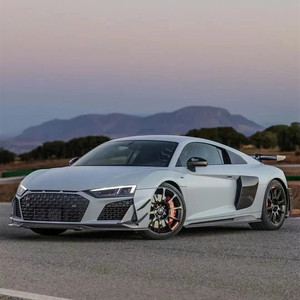 ชุดแต่งคาร์บอนไฟเบอร์สำหรับ Audi R8 รุ่นใหม่ สไตล์ RWD พร้อมลิ้นหน้าแบบ Air Knife คาร์บอนไฟเบอร์คุณภาพพรีเมียมสำหรับอัพเกรดกันชนรถยนต์ - Product Image 5