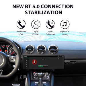 Écran tactile Foforfor de 14,9 pouces pour <span class=keywords><strong>Audi</strong></span> <span class=keywords><strong>TT</strong></span> 2008-2014, lecteur DVD de voiture, Android 15, autoradio, GPS, navigation, CarPlay sans fil - Product Image 4