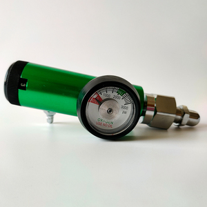 Régulateur d'oxygène médical en métal durable de haute qualité, avec embout en forme de nez de taureau, serrage manuel, pour usage domestique, garantie 1 an - Product Image 1