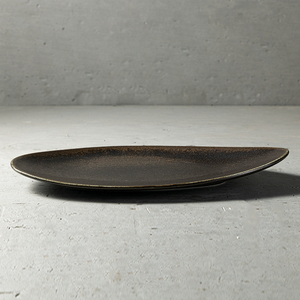 Sushjiuju — assiettes passe-lave-vaisselle, 10 pouces, style japonais, en grès, pour magasin de <span class=keywords><strong>Sushi</strong></span>, four rétro, plateau à dîner noir - Product Image 4