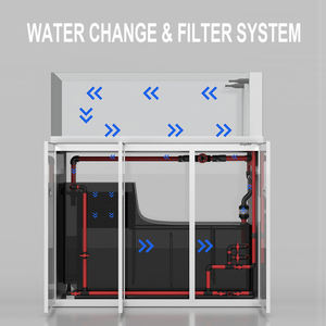 Support de réservoir à poissons en métal robuste de 47 à 211 gallons, écologique, pour <span class=keywords><strong>aquarium</strong></span> marin, accessoires de cabinet, utilisation en eau salée - Product Image 5
