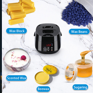 2025 Hot Style Température maximale 130 degrés Celsius Chauffe-<span class=keywords><strong>cire</strong></span> en silicone <span class=keywords><strong>Kit</strong></span> d'<span class=keywords><strong>épilation</strong></span> pour salon et maison - Product Image 5