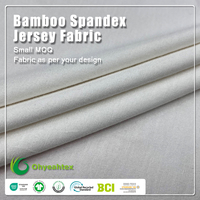 Tissu en jersey de coton biologique Pima 100% coton antibactérien pour vêtements