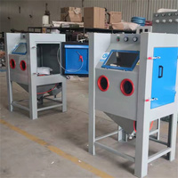 Machine de sablage à vapeur abrasif, sablage sans poussière, sablage à l'eau, cabine de sablage