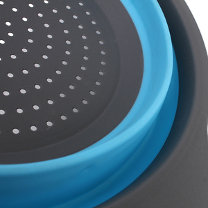 סלסלת מסננת ניקוז מתקפלת מתקפלת מסננת סיליקון מסננת סל כביסה פירות ירקות - Product Image 6