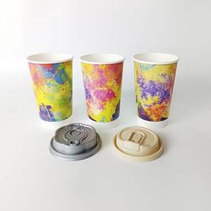 Vasos de Papel Impresos Personalizados Desechables para Café y Bebidas, Ecológicos, a Prueba de Fugas, de Grado Alimenticio - Product Image 4