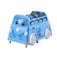 Meilleure vente Machine de jeu d'arcade à pièces de dessin animé drôle Marteau frappé sur Bus & Car Whack-a-Mole pour les enfants