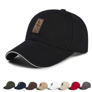 Gorra de Béisbol Deportiva WoZhen Premium para Hombre, Estilo Casual, con Visera Curva, de Cuero, con Logotipo Personalizado - Product Image 2