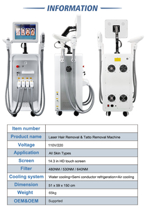 เครื่องกำจัดขนด้วยเลเซอร์ 4 in 1 YAG พร้อม RF และไดโอดเลเซอร์ สำหรับลบรอยสัก อุปกรณ์สำหรับสปา - Product Image 6