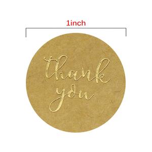 Etiquetas adhesivas con logotipo personalizado Gracias por su <span class=keywords><strong>compra</strong></span> Pegatinas <span class=keywords><strong>de</strong></span> embalaje Pegatinas impresas Gracias - Product Image 2