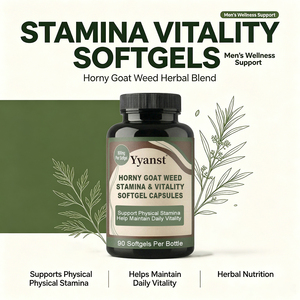Gélules de 800 mg de Horny Goat Weed à marque privée OEM, 90 pièces, Mélange Herbal Bien-être pour Soutenir la Force Physique et la Vitalité Quotidienne des Hommes - Product Image 4