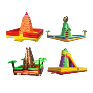 High quality Custom indoor sport game large park adult Children's durable rock wall climbing inflatable